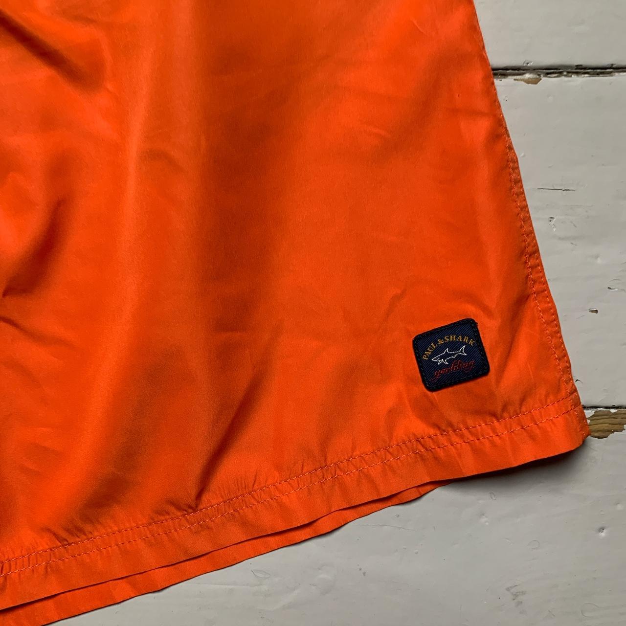 Paul and Shark Swim Shorts Orange