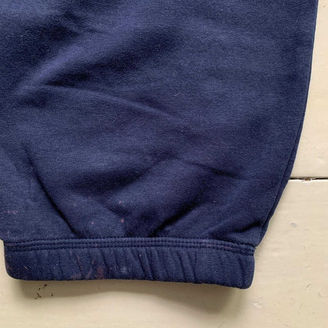 Nike Swoosh Navy and White Joggers