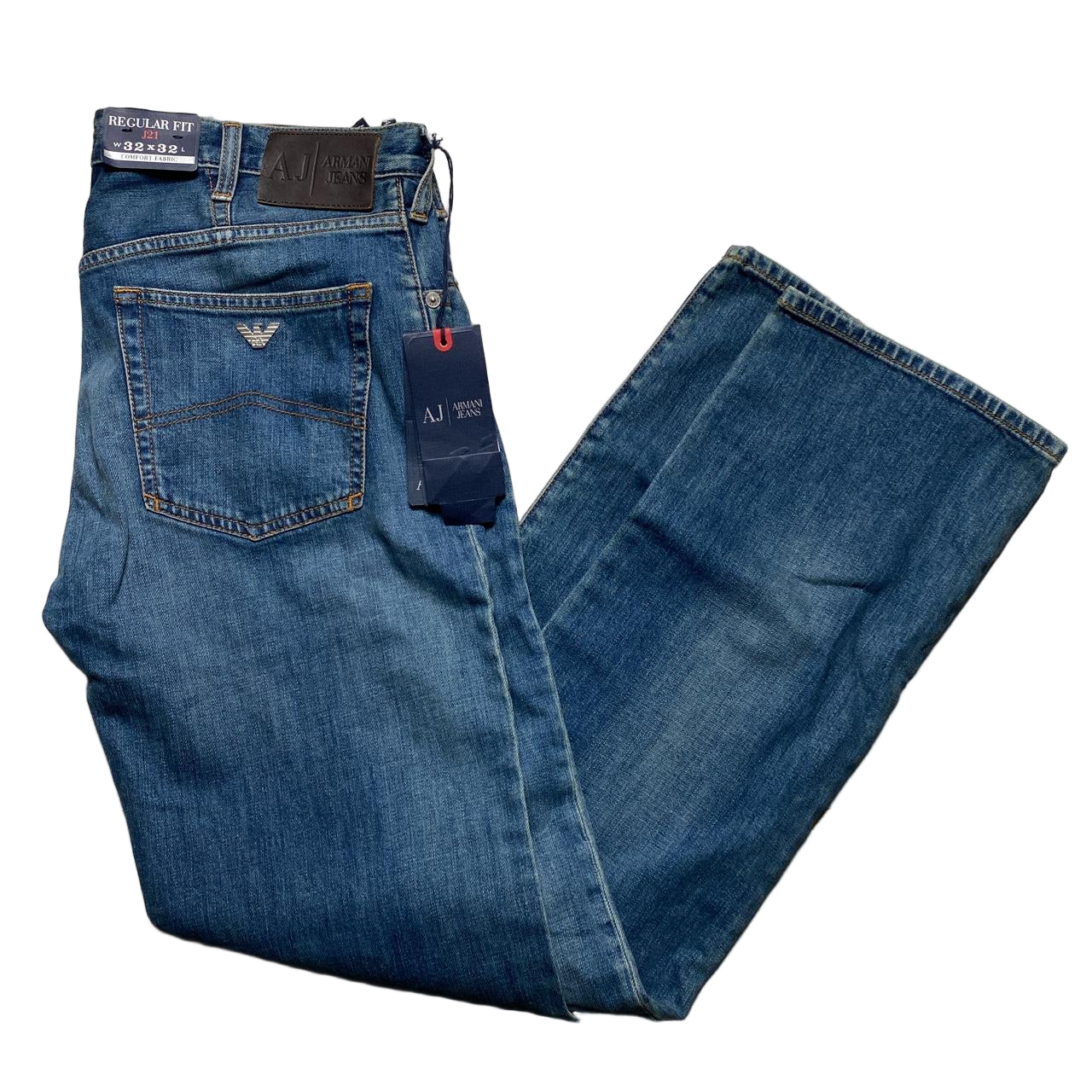 Armani J21 Jeans Navy Blue (32W)