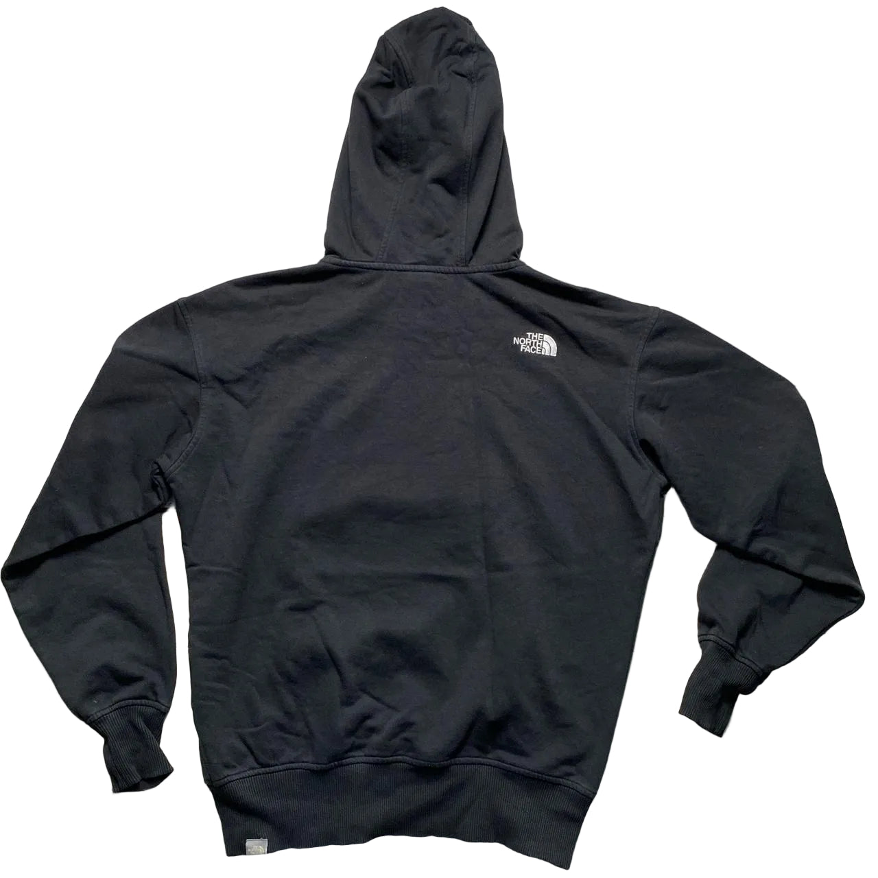 The North Face Black and White Unisex Hoodie (M)