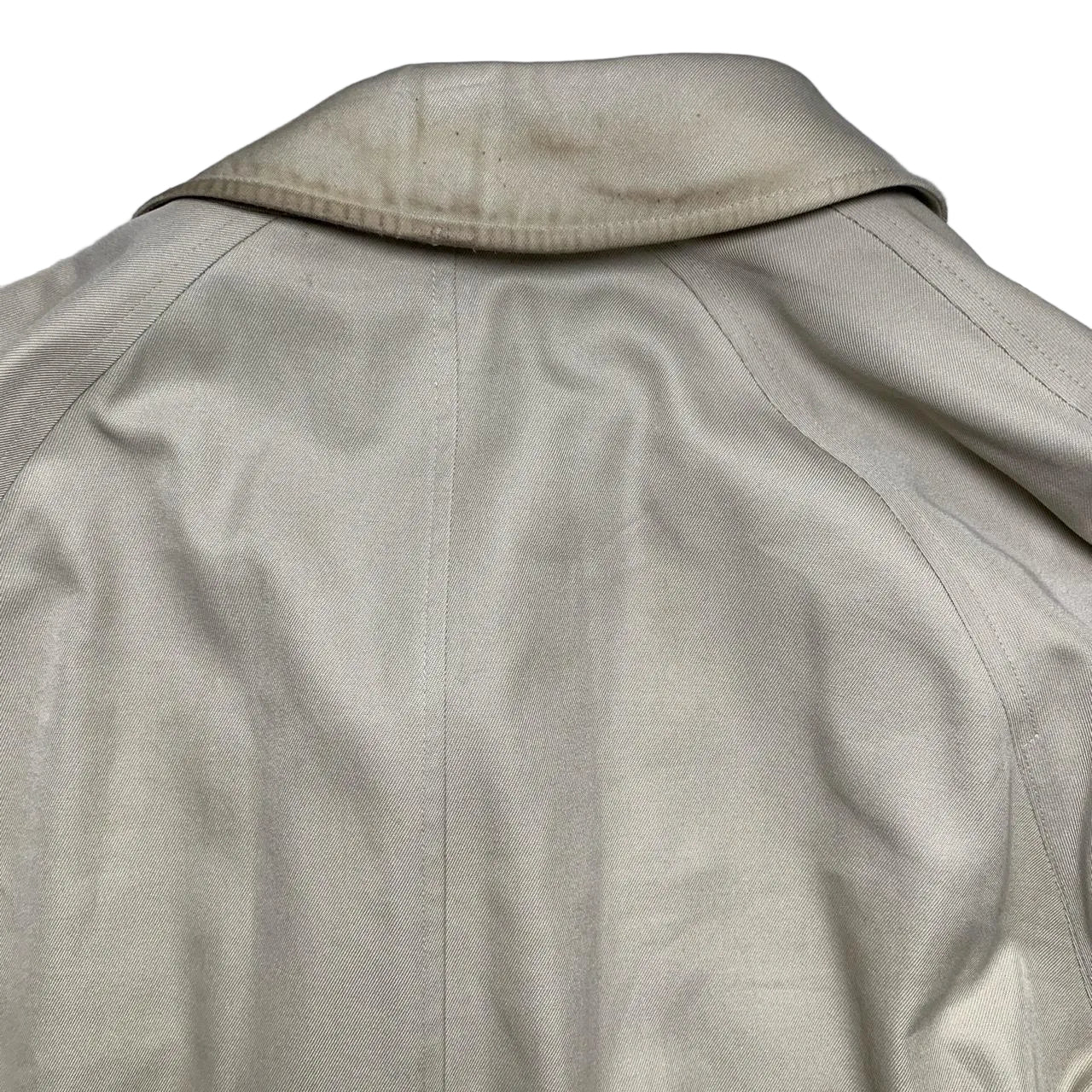 Burberry Burberrys Vintage Cream Trench Coat with Belt (L)