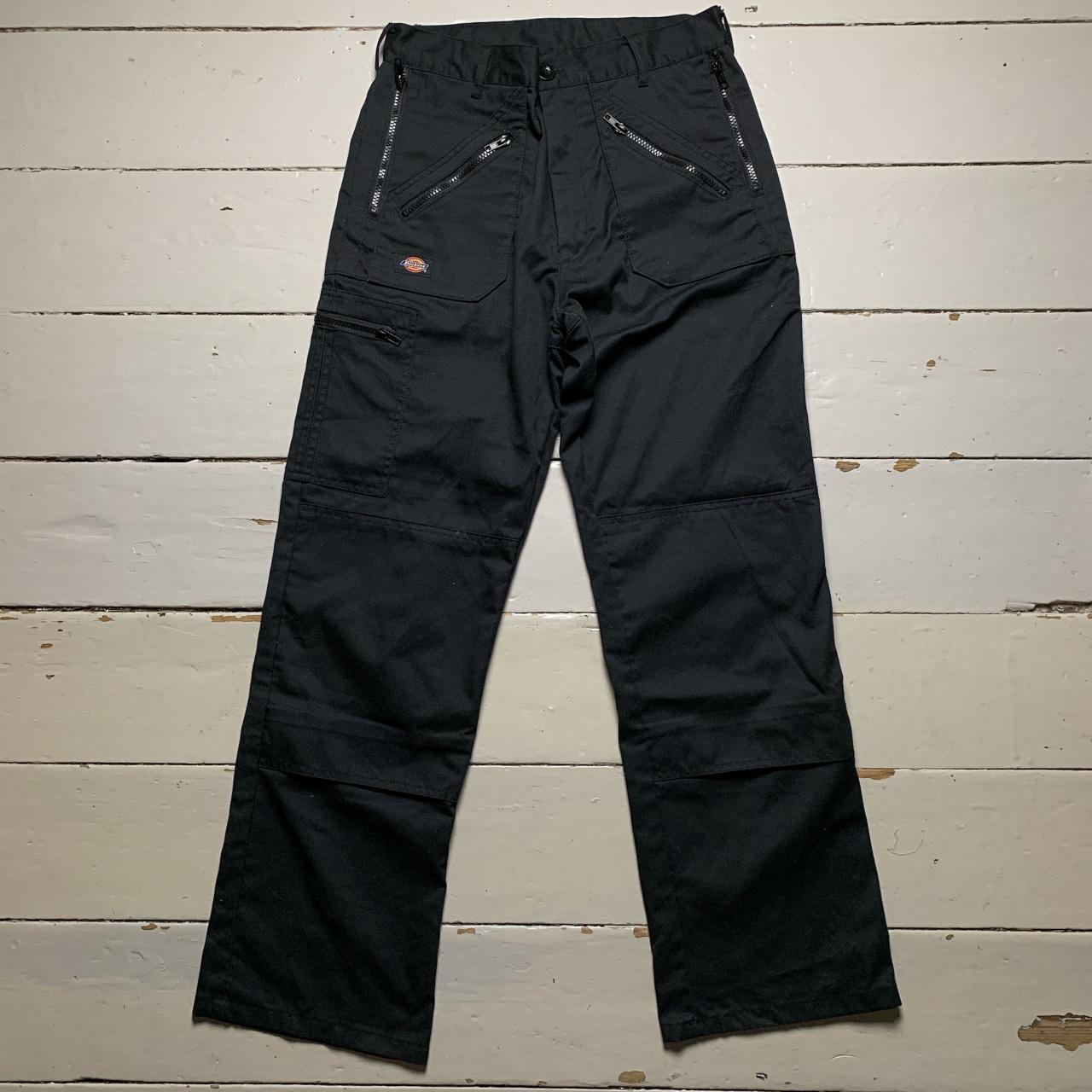 Dickies Cargo Black Trousers