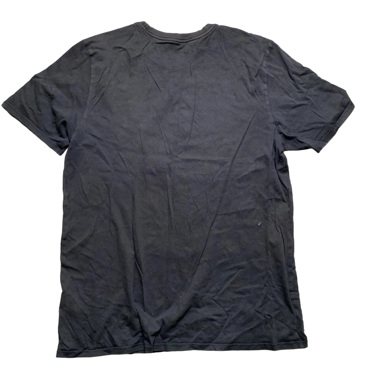 Nike Big Swoosh Black and Blue T Shirt (L)