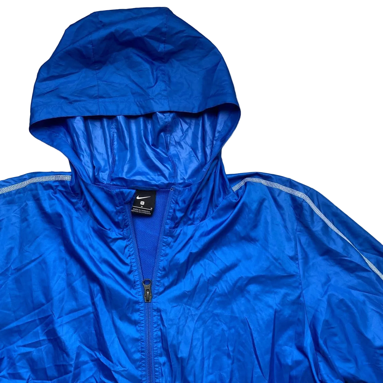 Nike Blue Windbreaker Jacket (M)