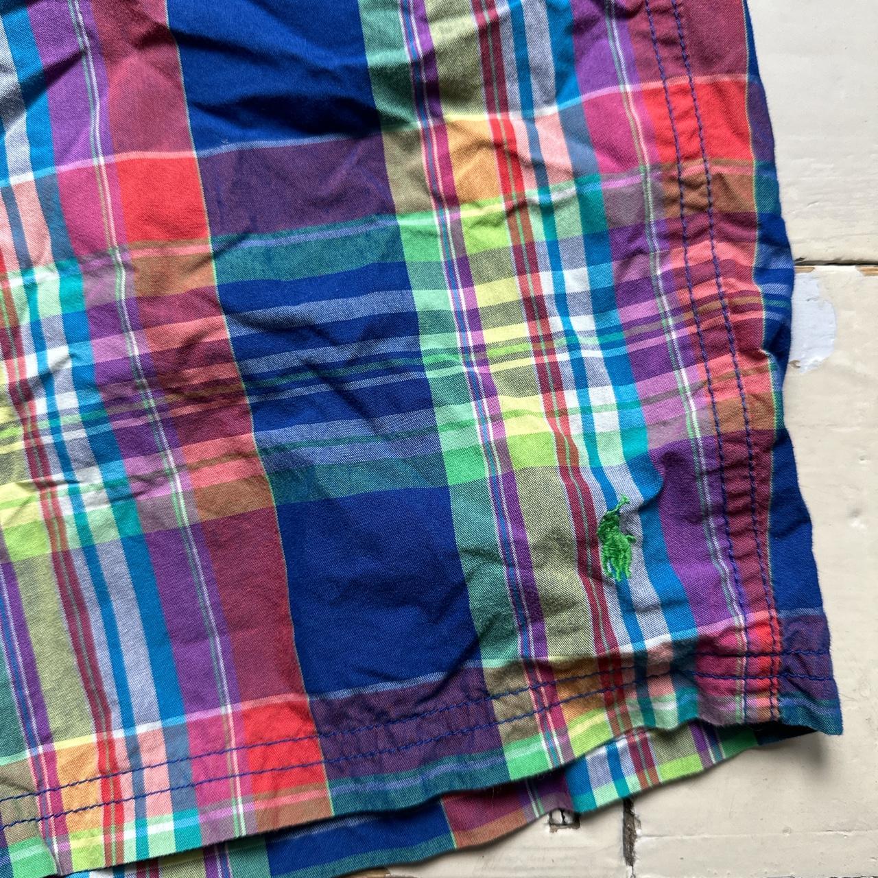 Ralph Lauren Polo Checked Swim Shorts