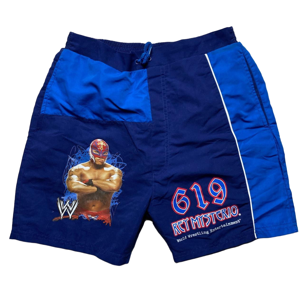 Rey Mysterio Vintage WWE Wrestling Shorts (XS)