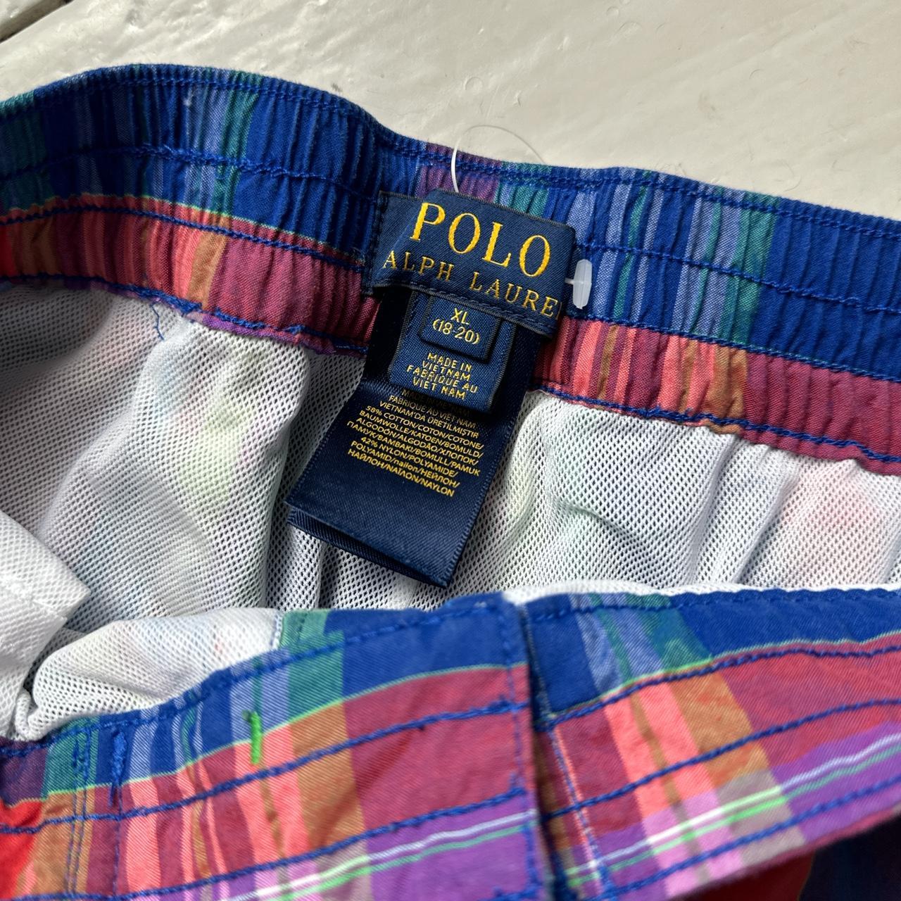 Ralph Lauren Polo Checked Swim Shorts