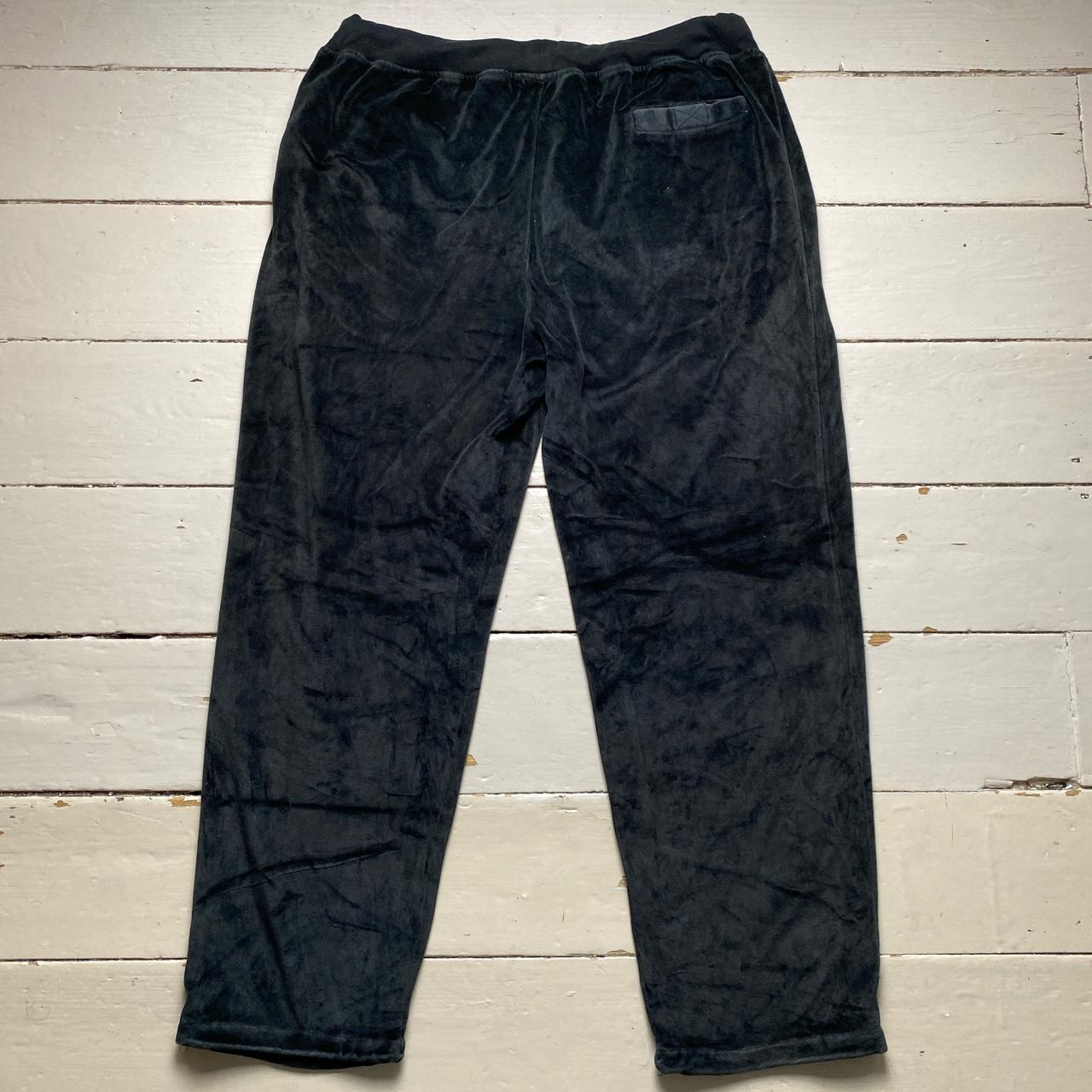 Mecca USA Vintage 90’s Velour Black Full Tracksuit