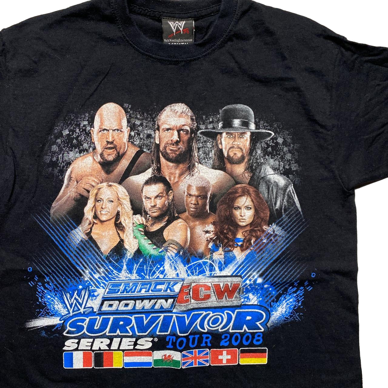 Smackdown ECW WWE Wrestling T Shirt (XS)