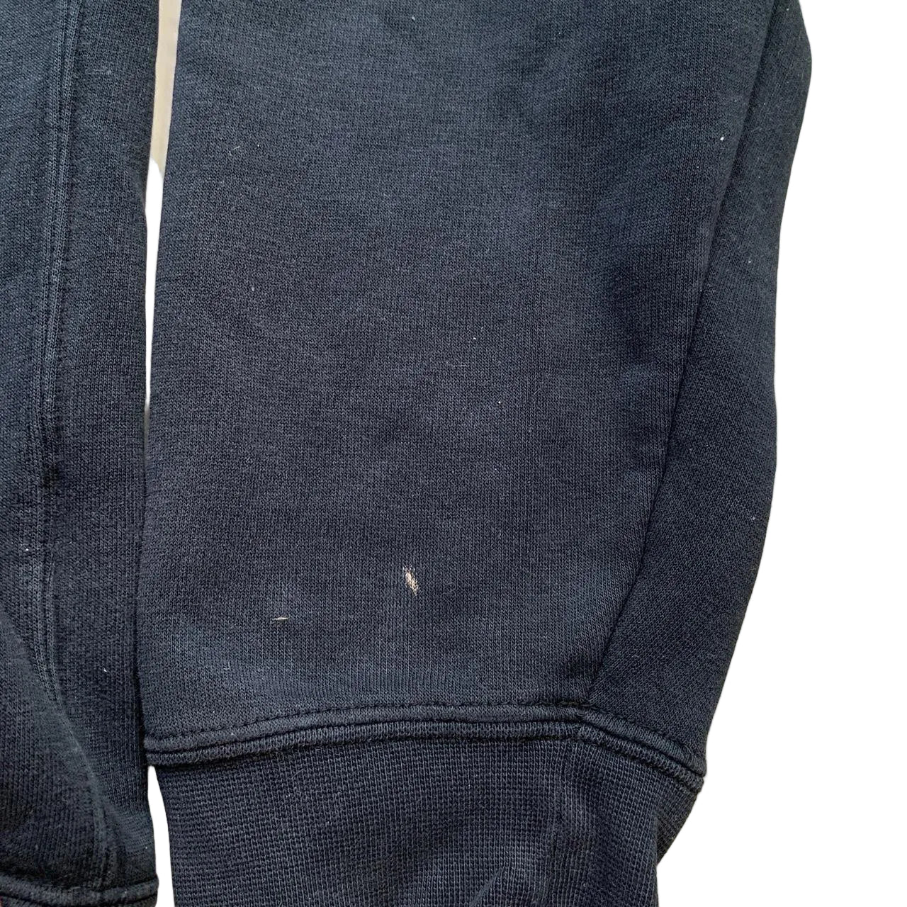 Nike Swoosh Navy and White Hoodie (L)