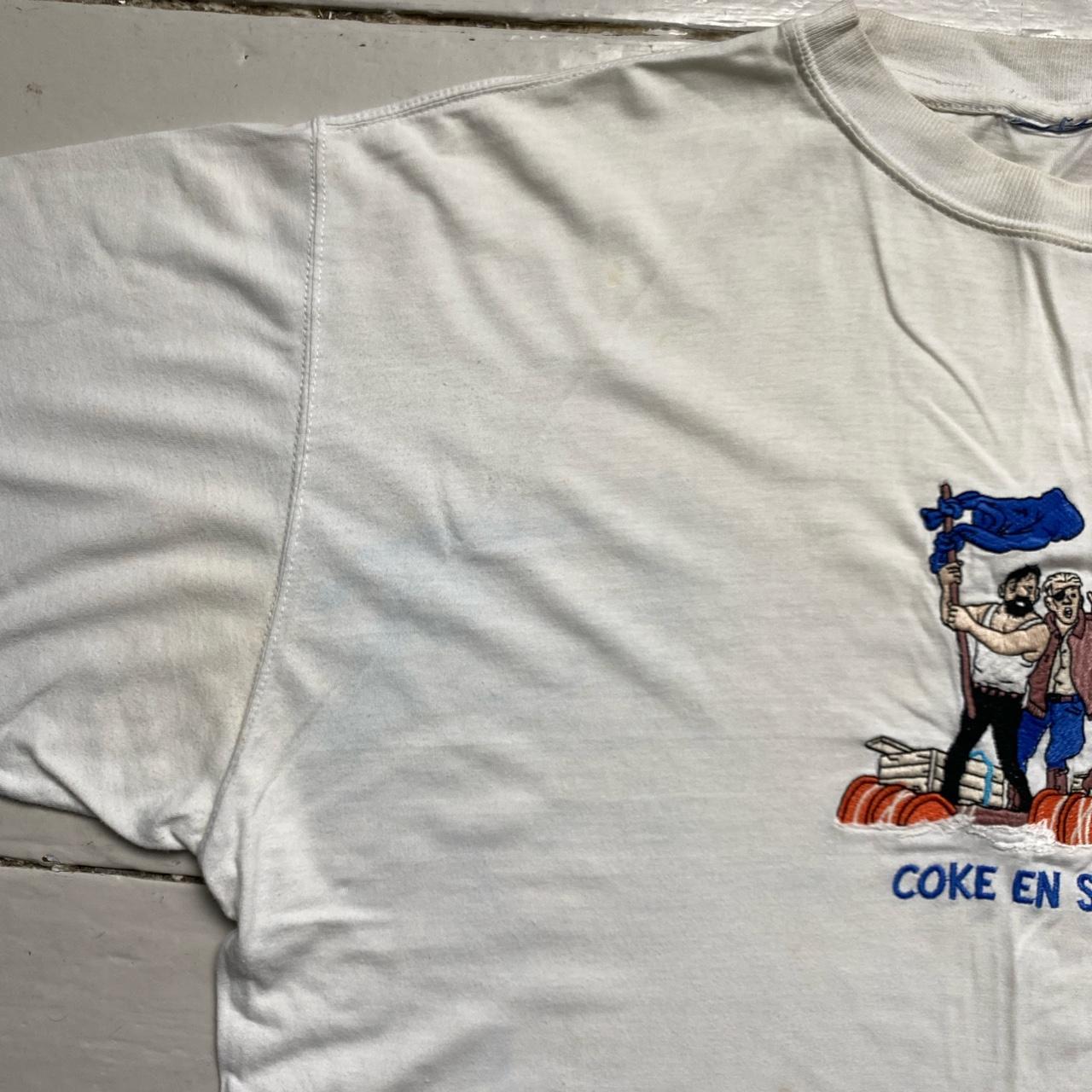 Tin Tin Vintage 90’s Embroidered T Shirt