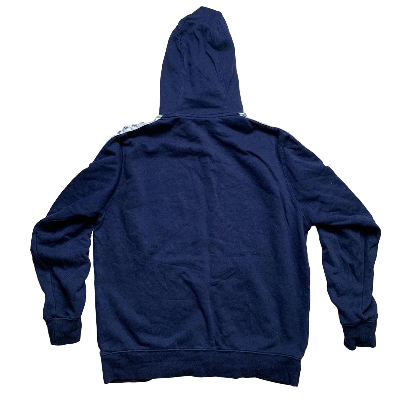 Nike Multi Swoosh Tape Repeat Logo Navy and White Full Tracksuit (M)