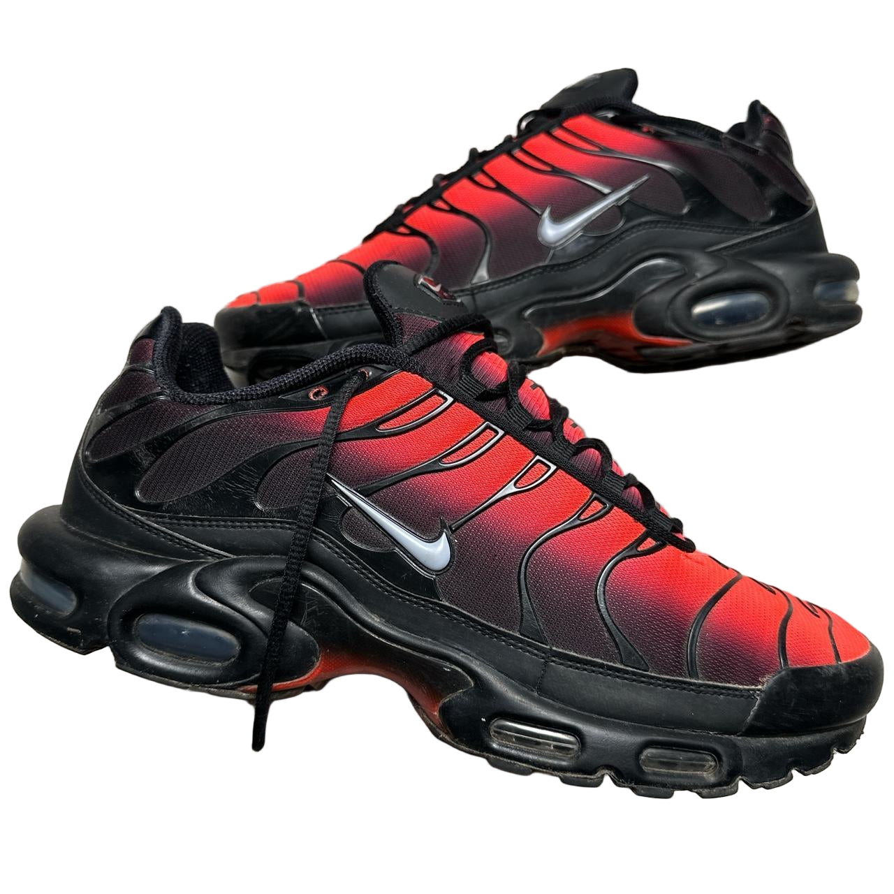 Nike TN Air Max Plus Deadpool Black and Red (UK 12)