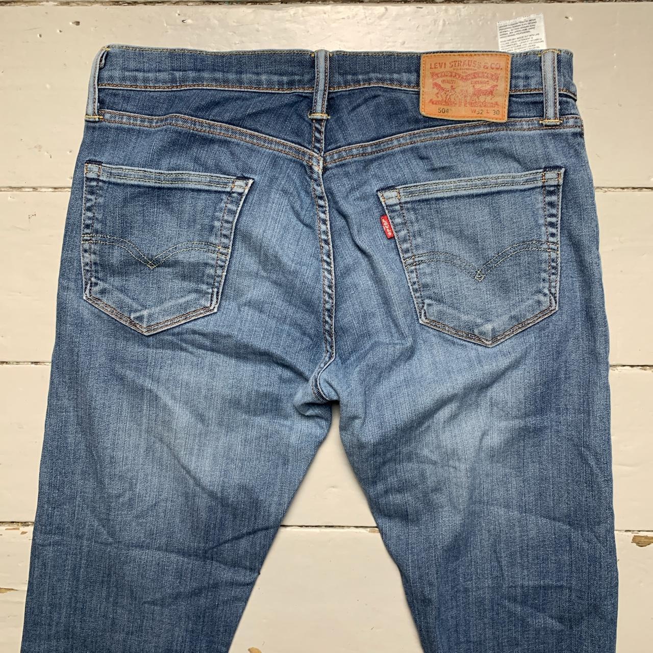 Levis 504 Light Blue Jeans