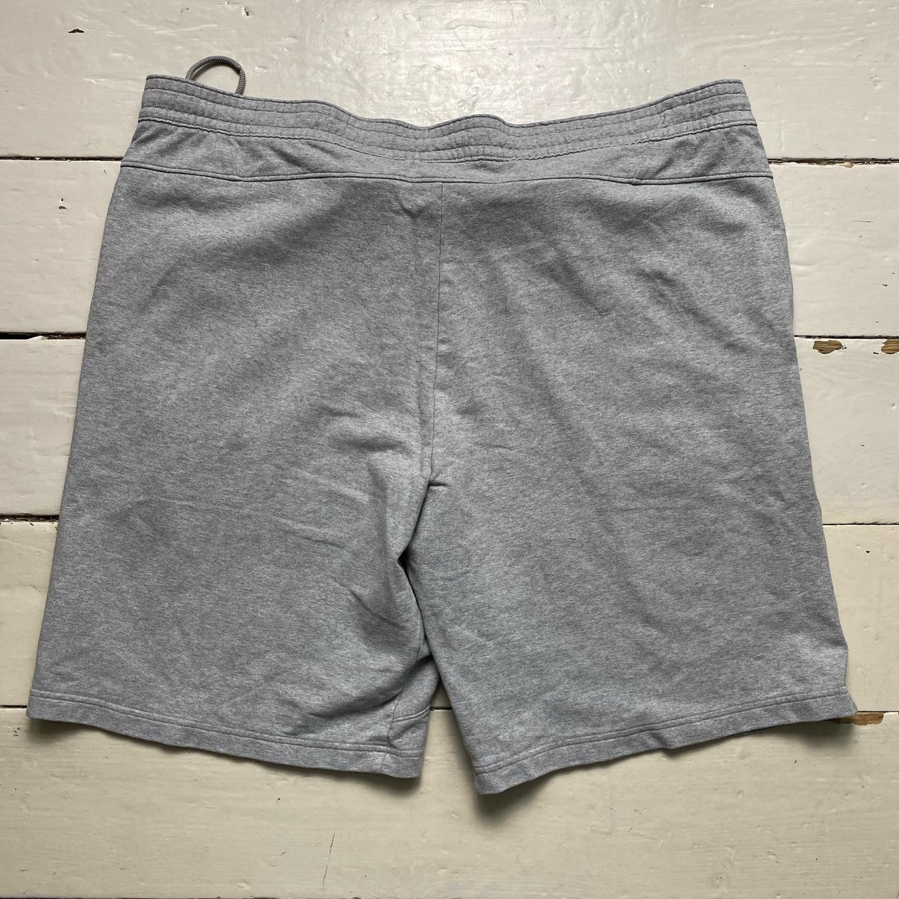 Nike Swoosh Grey and White Vintage Shorts