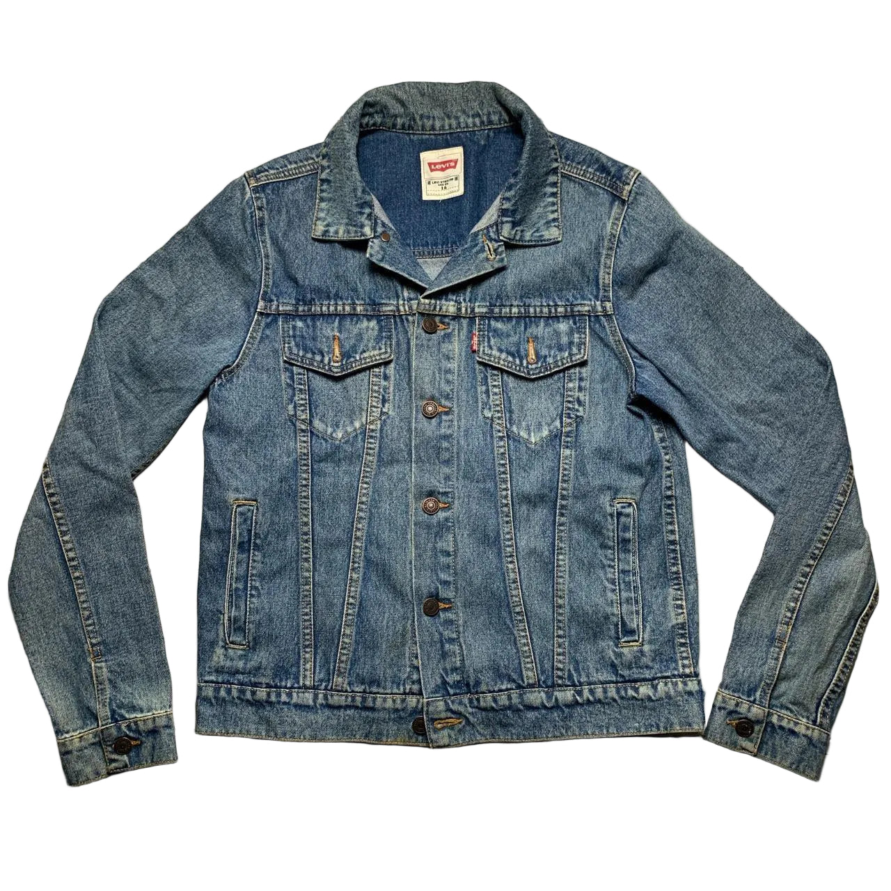 Levis Light Blue Womens Denim Jacket (UK16)