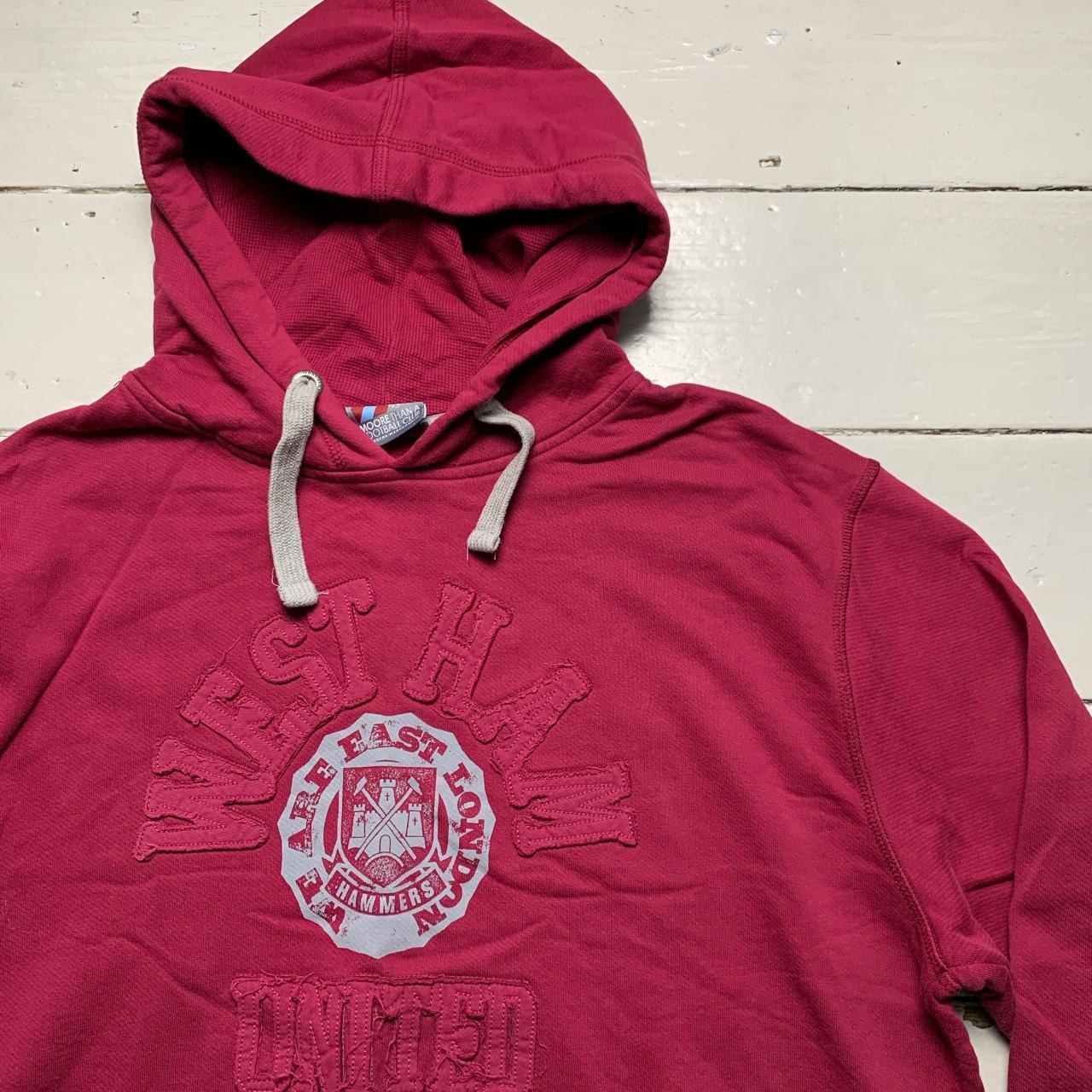 West Ham United Vintage Merch Football Hoodie