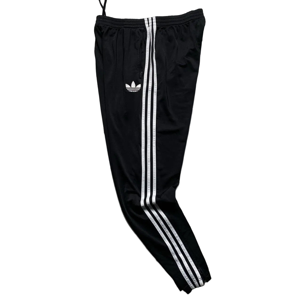 Adidas Originals Black and White Trackpant Bottoms (L)