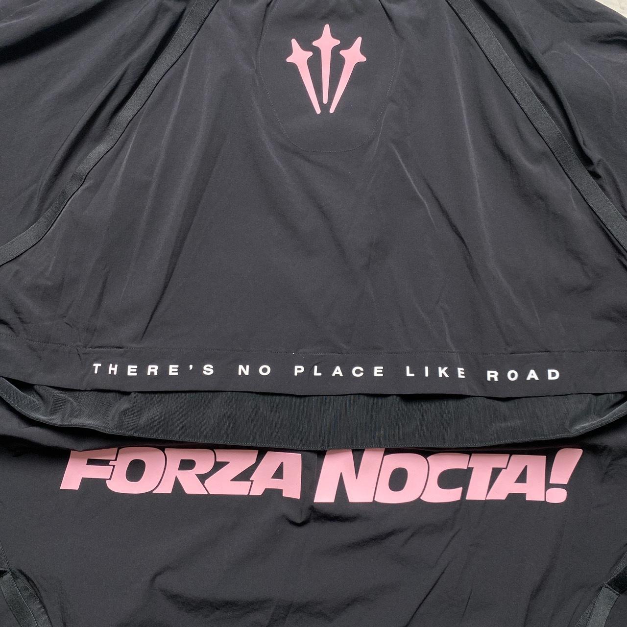 Nike Forza Nocta Black and Pink Shell Jacket Jumper Womens (L)