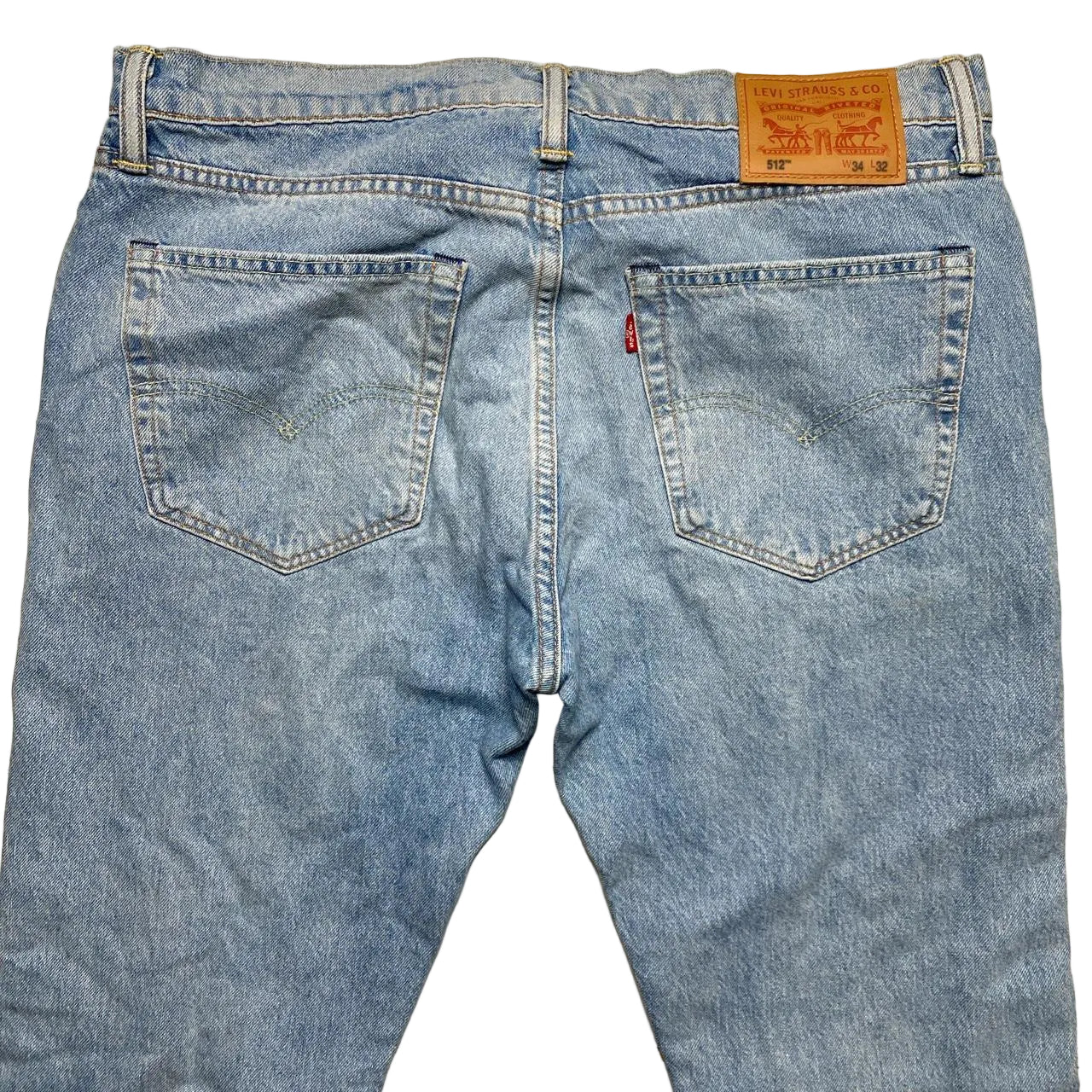 Levis 512 Light Blue Jeans (34W)