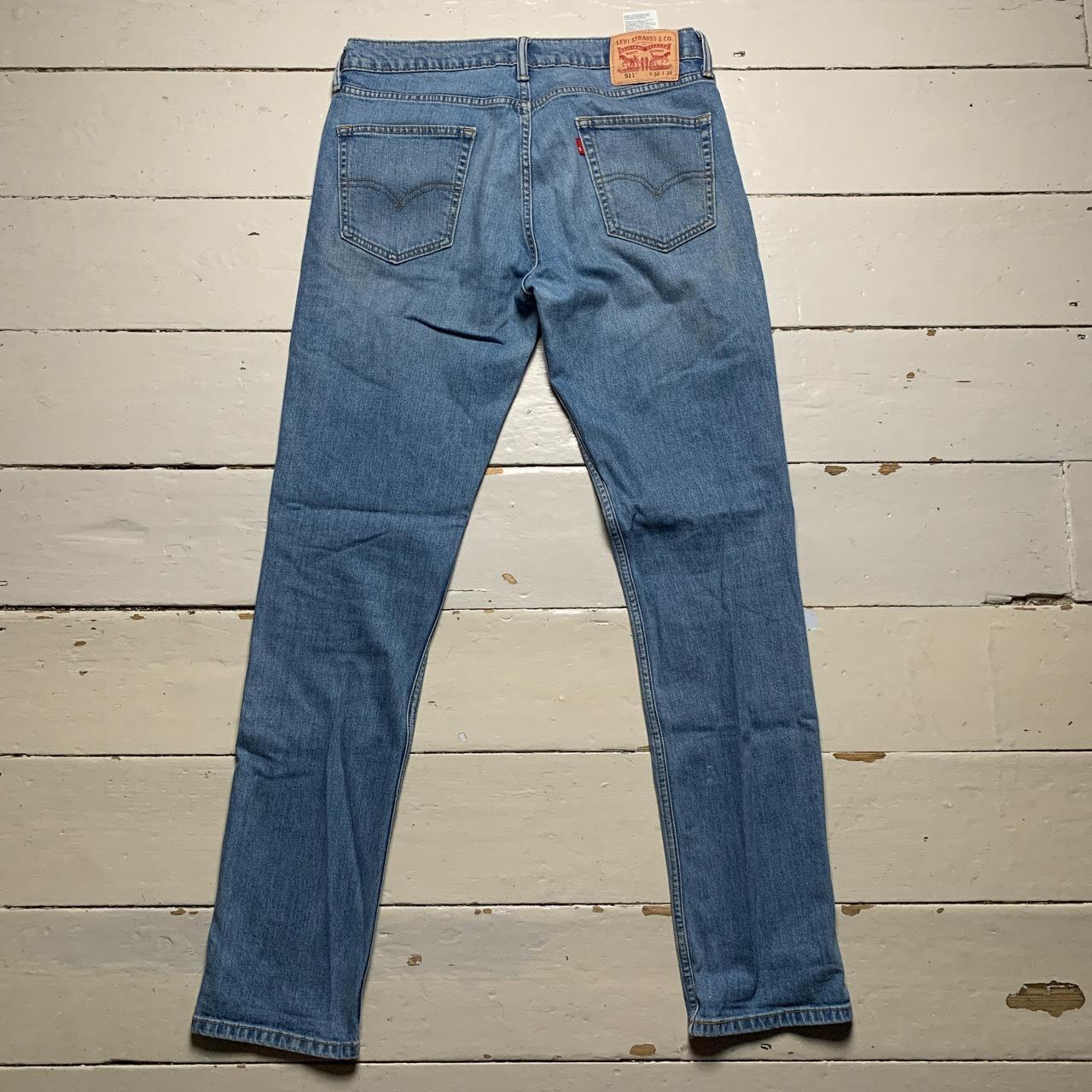Levis 511 Slim Fit Light Blue Jeans