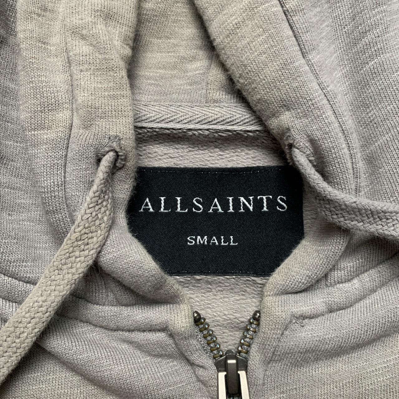 All Saints Grey Hoodie (S)