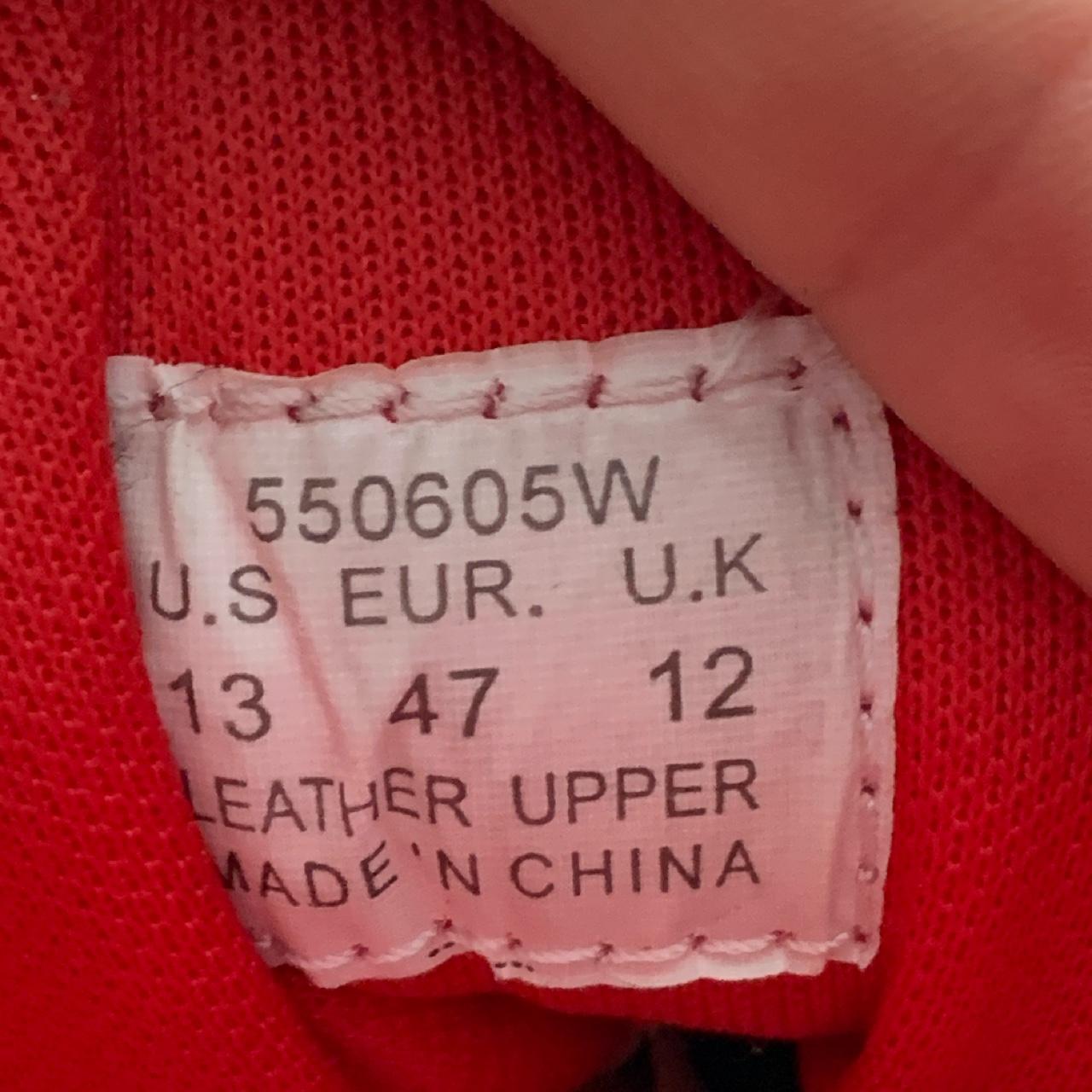 FUBU Vintage White and Red Trainers