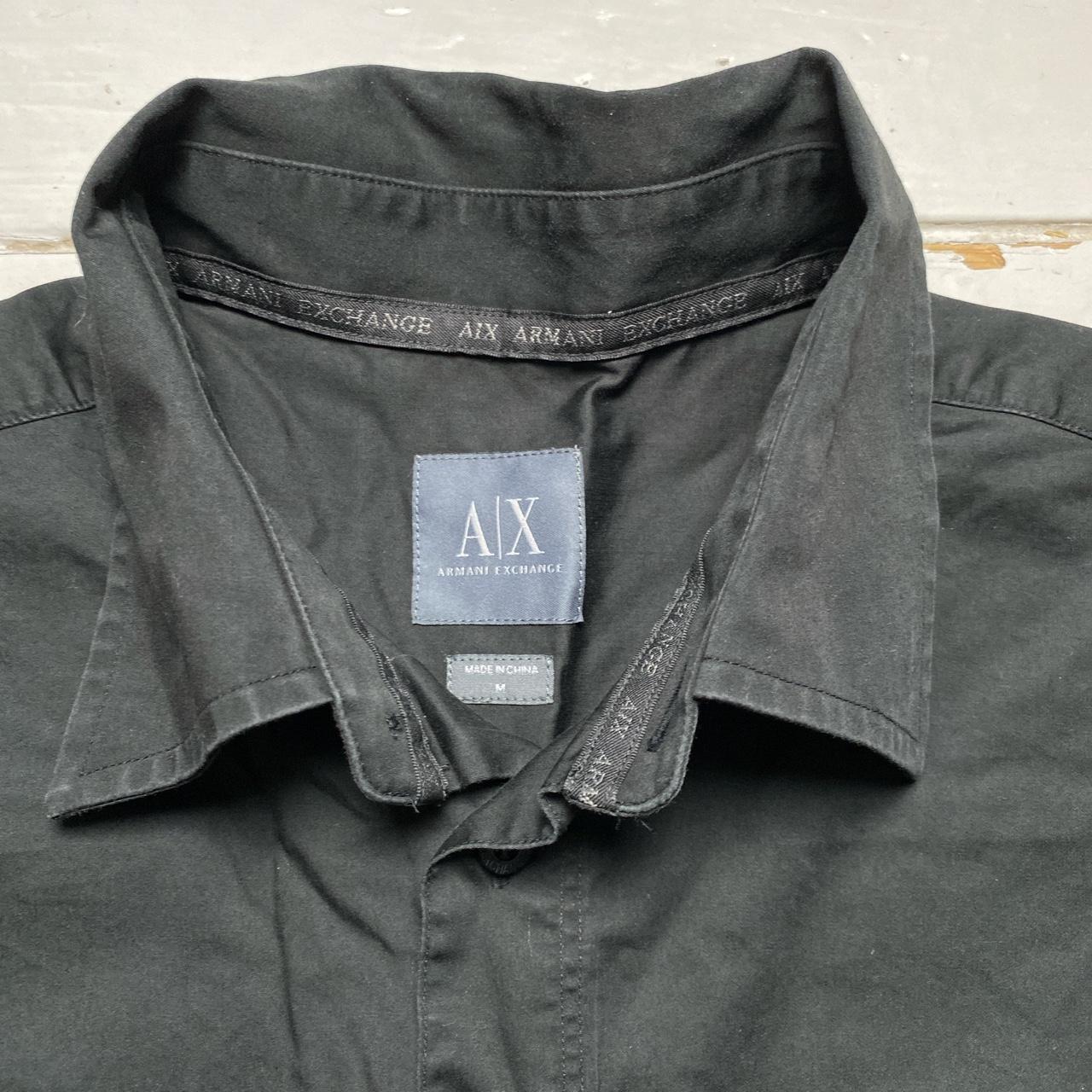 Armani Exchange Black Long Sleeve Shirt