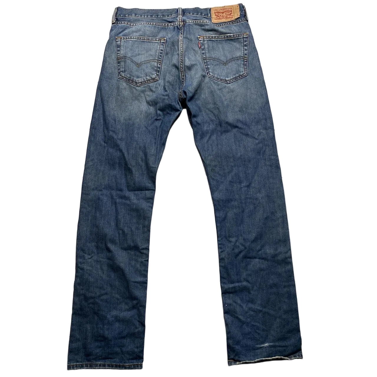 Levis 501 Vintage Baggy Light Blue Jeans (34W)