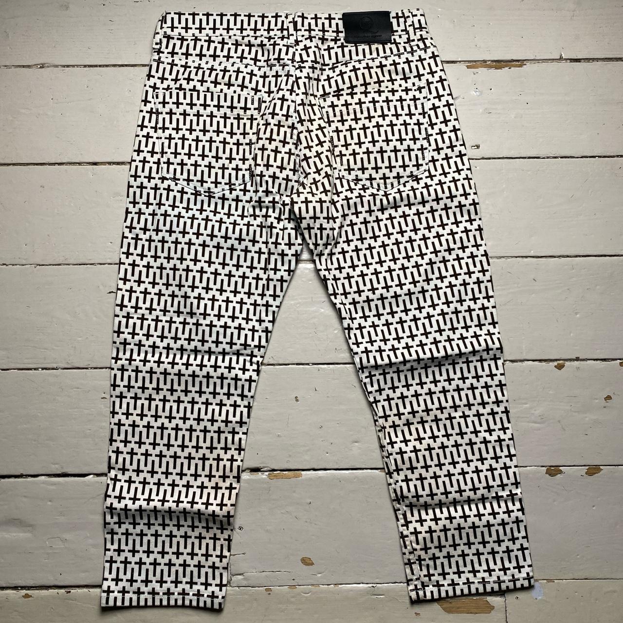Alexander McQueen Vintage Cross Monogram Trousers