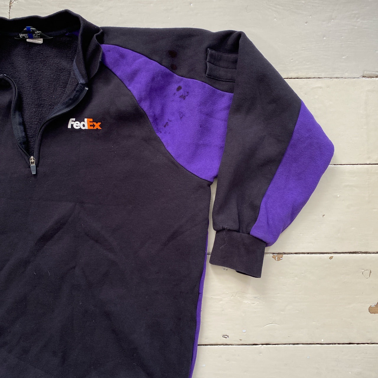Fedex Quarter Zip Fleece (Large)