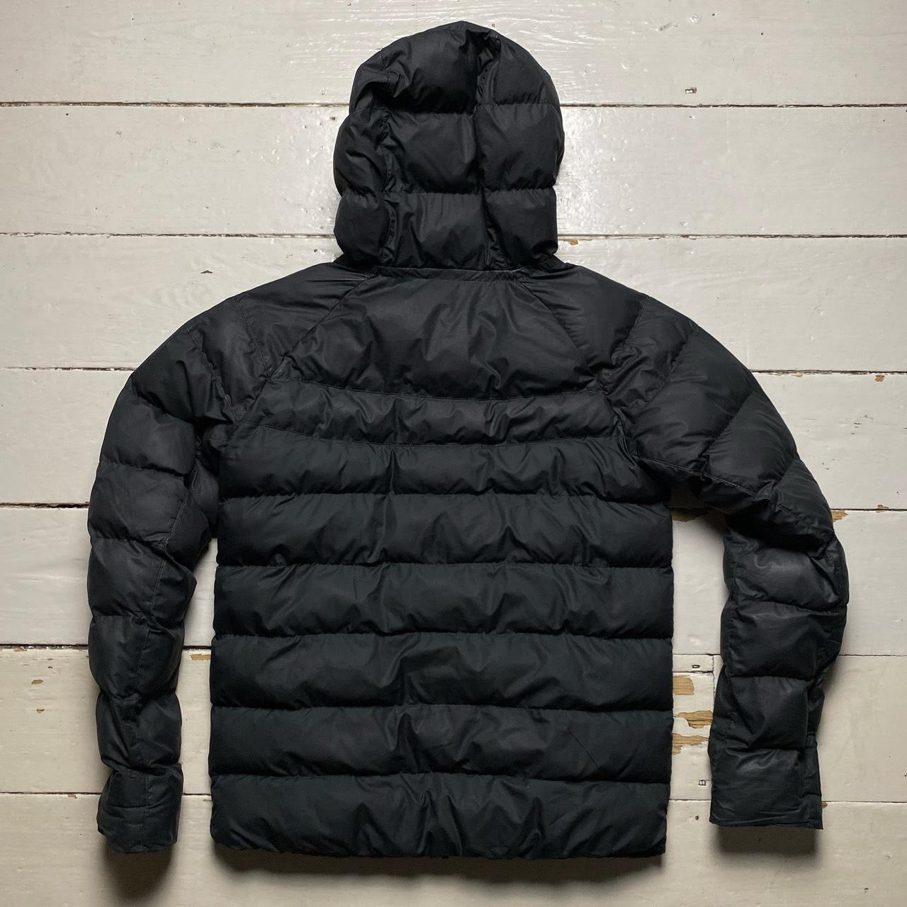 Nike Black Puffer Bubble Jacket (Womens Small)