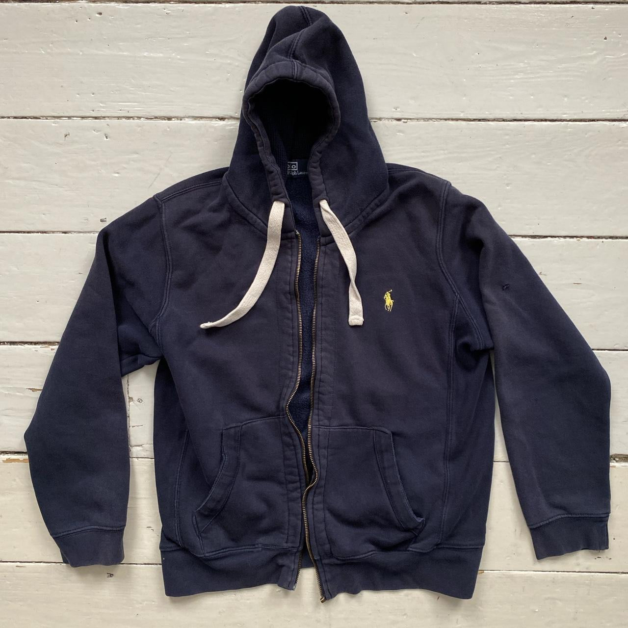 Ralph Lauren Polo Navy Hoodie (Small)
