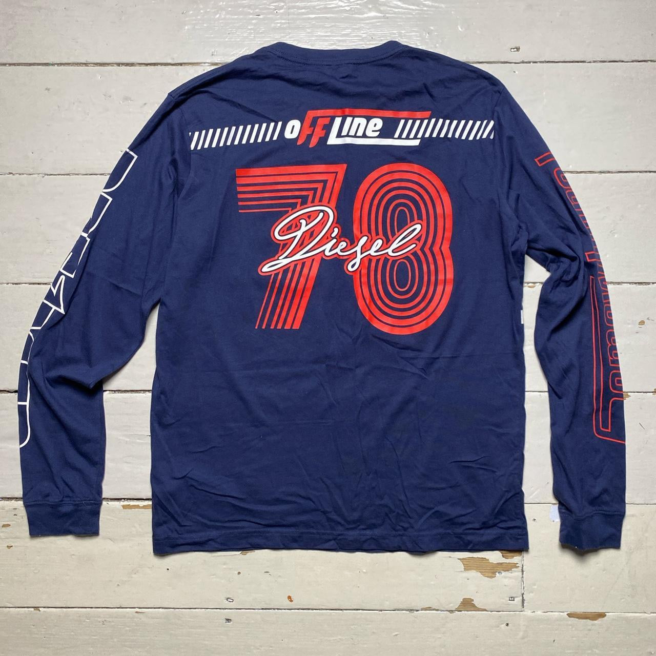 Diesel Long Sleeve T Shirt (XL)