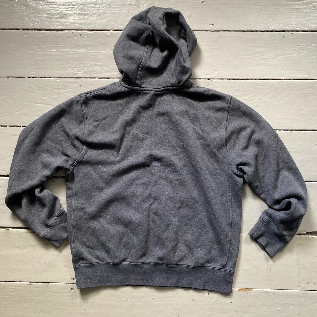 Nike Swoosh Grey Hoodie (Medium)