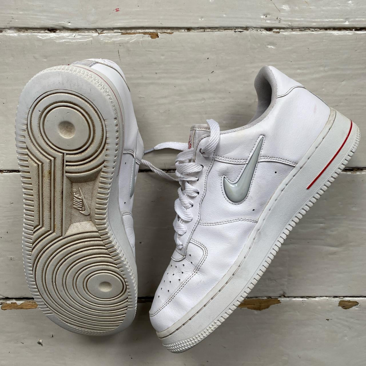 Nike Air Force 1 White Jewel (UK 9)
