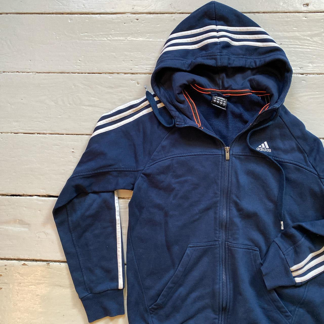 Adidas Navy Tracksuit (Small)