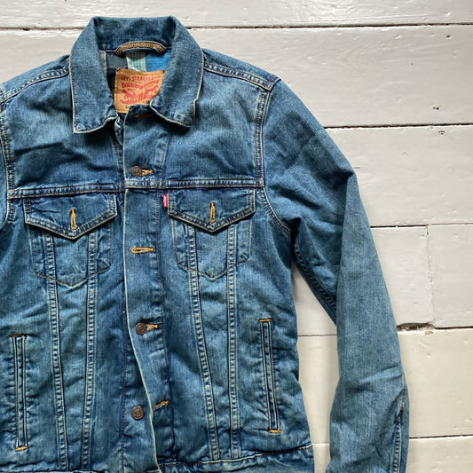 Levis Full Lined Denim Jacket (Medium)