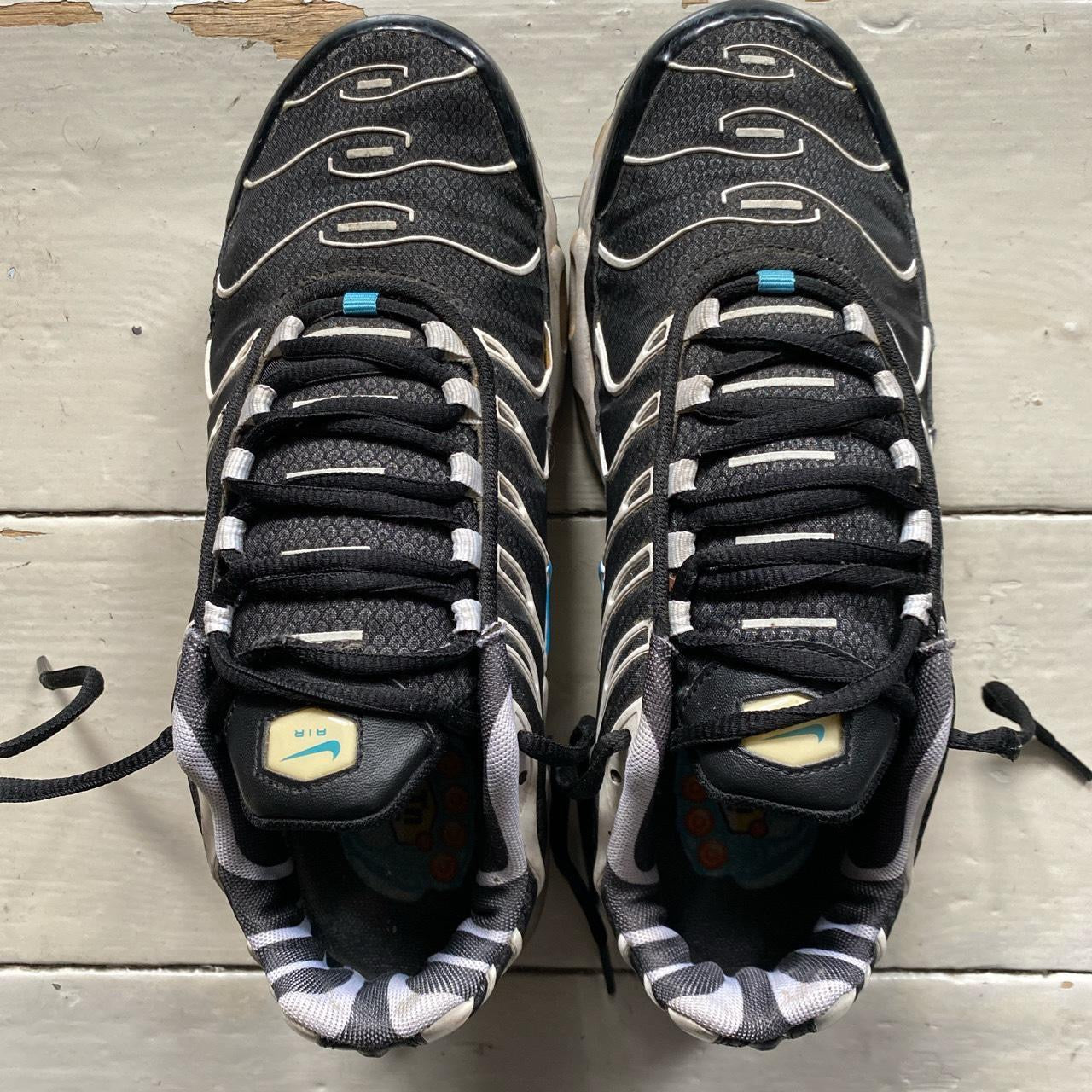 Nike TN Air Max Plus Black Vivid Blue (UK 7)