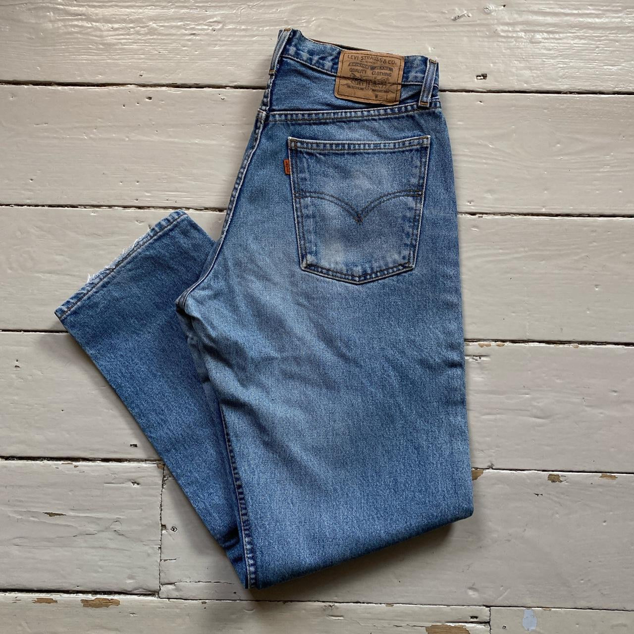 Levis 618 Orange Tab Jeans (34/32)