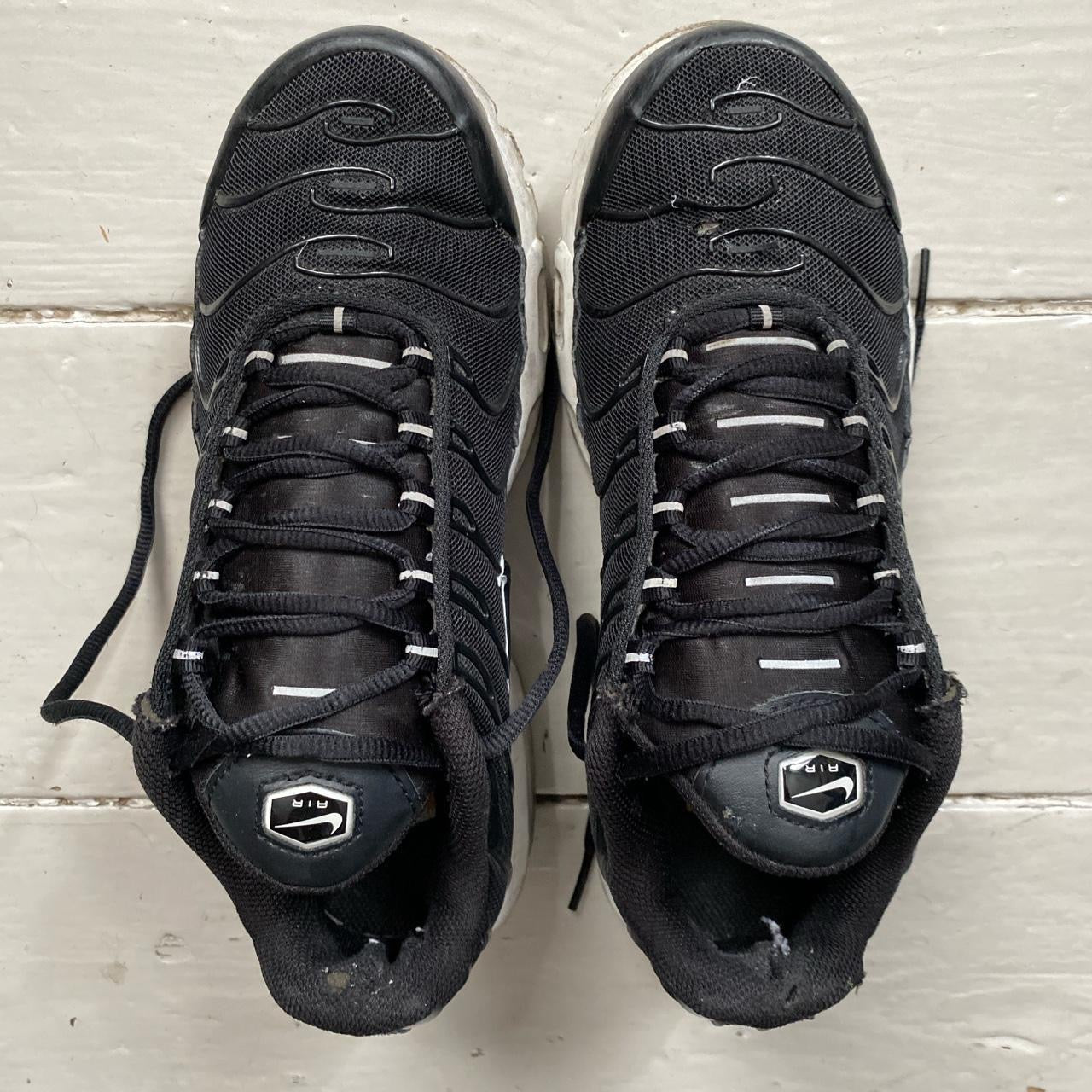 Nike TN Air Max Plus Black and White (UK 5)