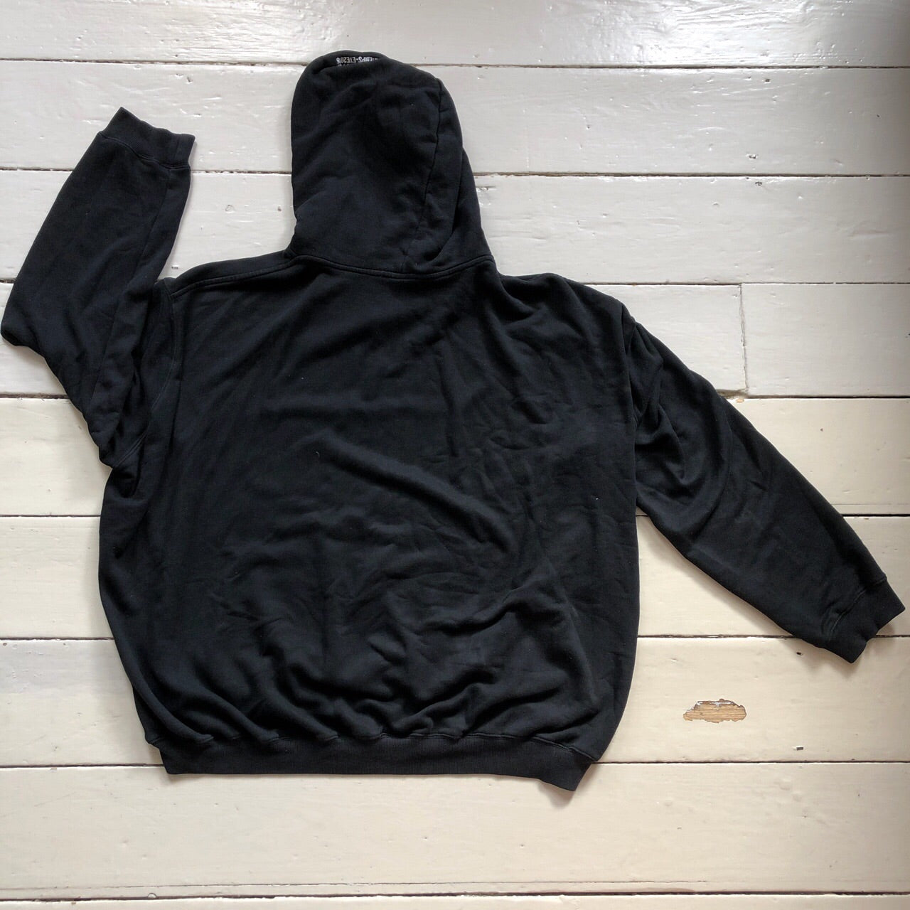 Vetements X Champion Black Hoodie (Large)