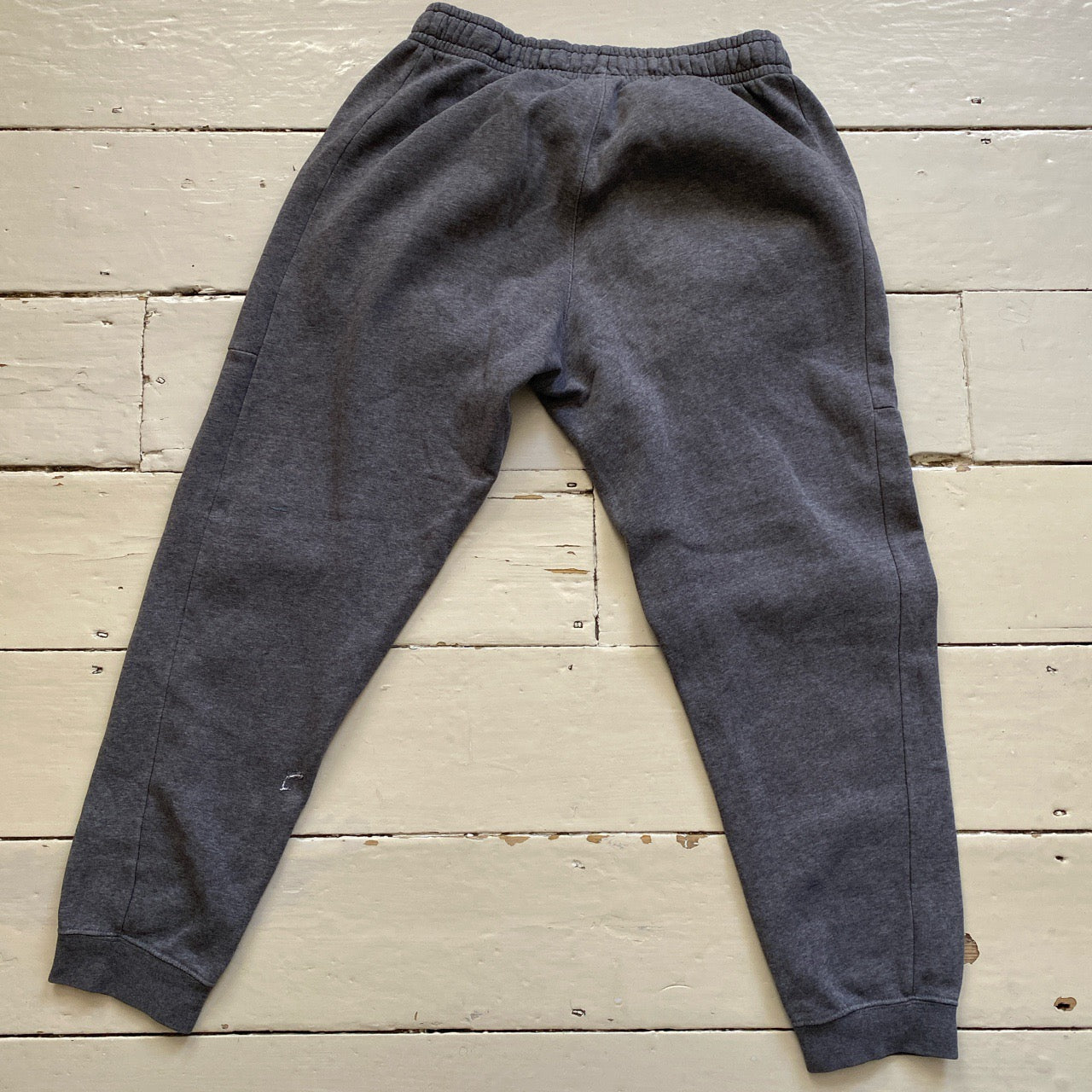 Nike Swoosh Grey Joggers (Medium)