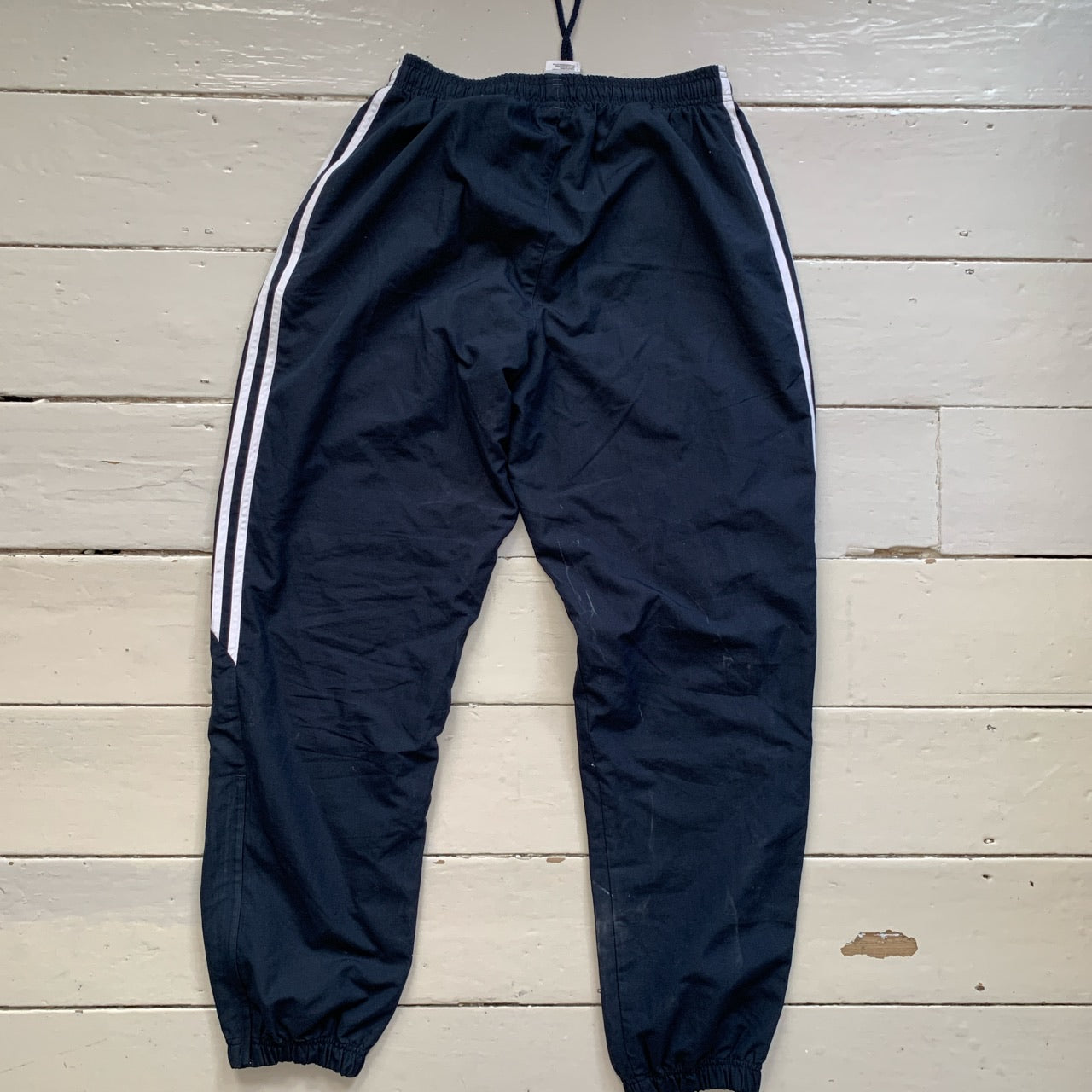 Adidas Navy Shell Bottoms (Medium)