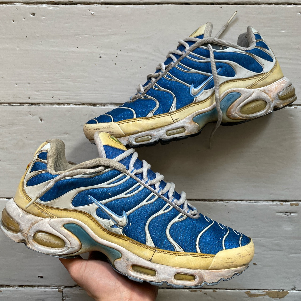 Nike TN Blue Honeycomb (UK 10)