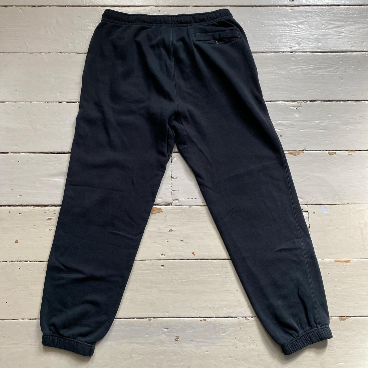 Nike Swoosh Black Joggers (Large)