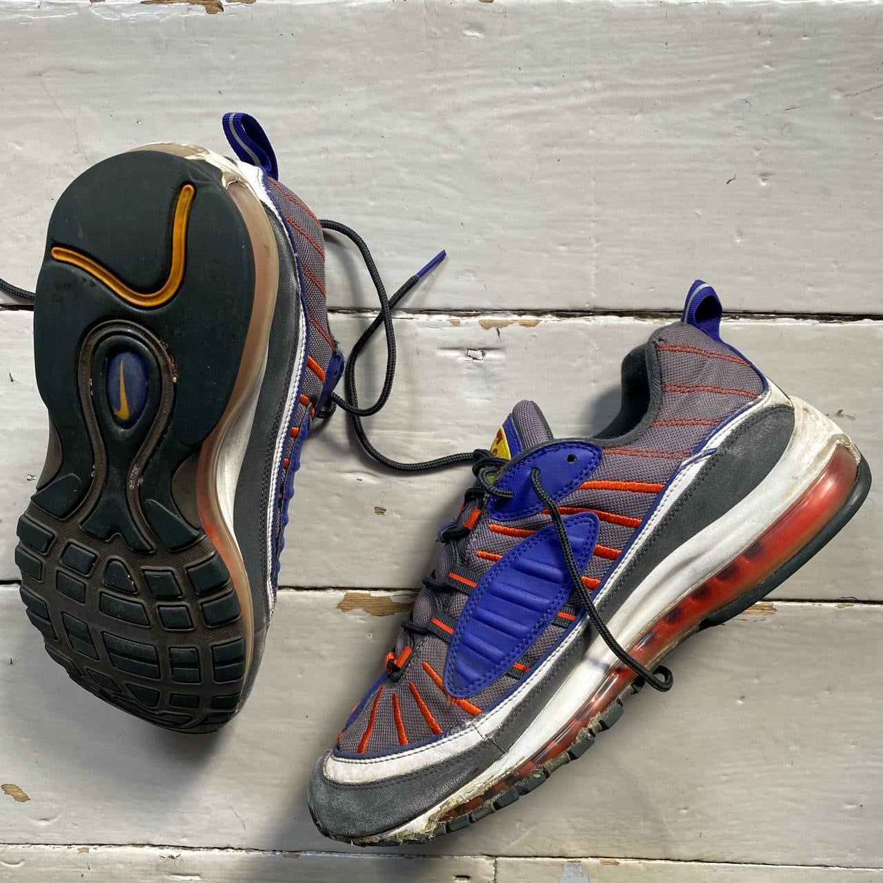 Nike Air Max 98 Gunsmoke Orange (UK 11)