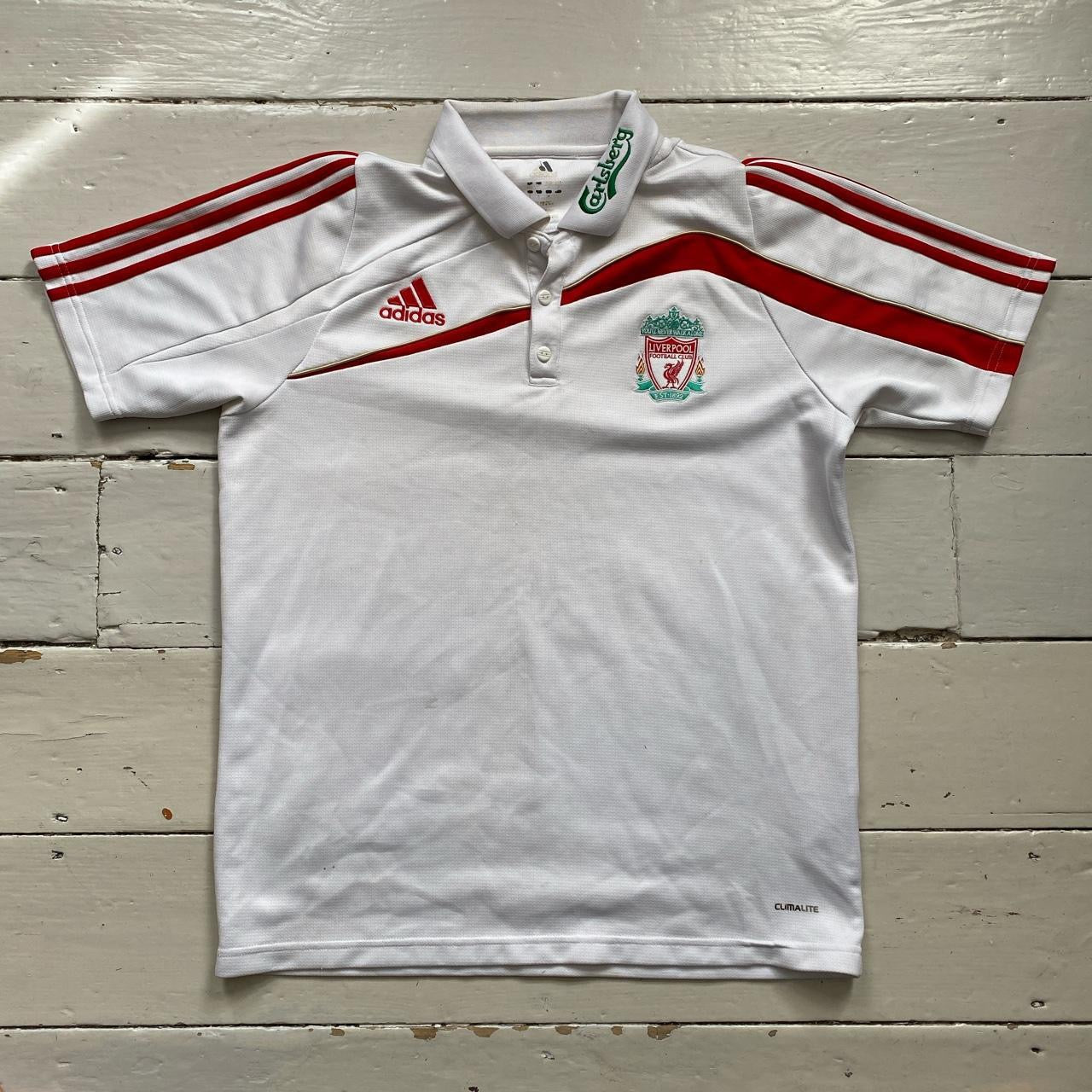 Adidas Liverpool FC Carlsberg Polo (Medium) – Wear Garson