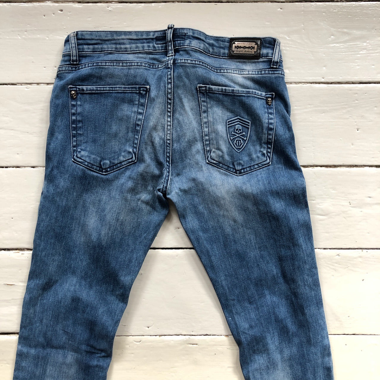 Philipp Plein Skinny Stonewash Jeans (32/32)