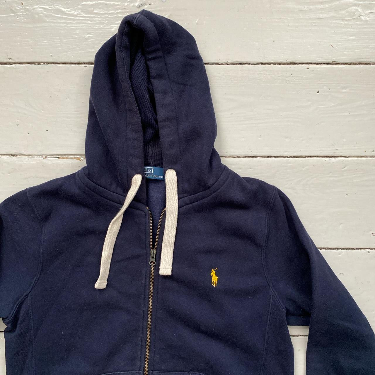 Ralph Lauren Navy Hoodie (Medium)